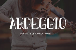 Arpeggio Font Review: Curly Charm for Small Business Branding
