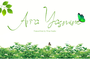 Arra Yasmine Font: A Natural Handwritten Typeface for Small Business Branding