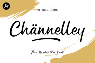 Channelley: A Handwritten Font That Elevates Your Craft Projects