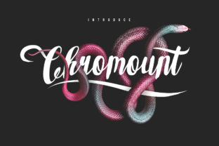 Chromount Script: A Handwritten Font With Genuine Charm