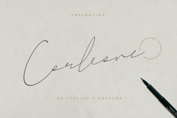 Corleone: A Web Designer’s Take on This Elegant Script Typeface