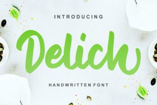 Delich: A Modern Script Font for Thoughtful Editorial Design