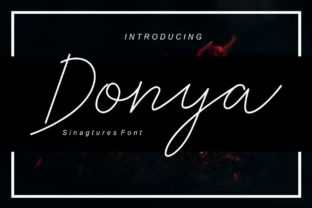 Donya: A Handwritten Font That Elevates Digital Brand Content