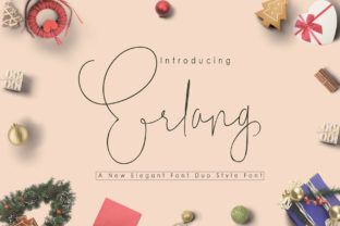 Erlang Light Handwritten Font: Delicate Swashes for Crafters