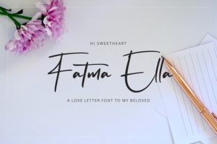 Flavellya: A Script Font With Editorial Character