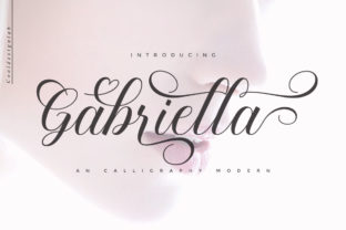 Gabriella Script: A Bold Script Font for Marketing That Stops the Scroll