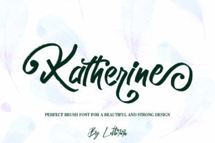Katherine: The Handmade Brush Font for Crafters