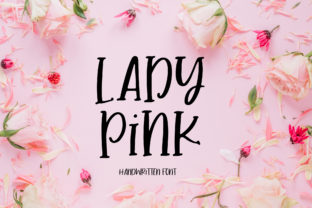 Lady Pink: A Handwritten Typeface for Digital Design and Brand Identity