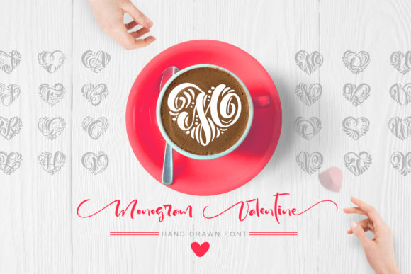 Monogram Valentine: A Display Font That Brings Romance to Brand Identity Work