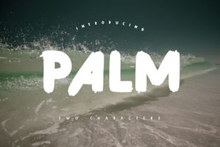 Palm Font: Hand-Brushed Sans Serif for Campaign Clarity