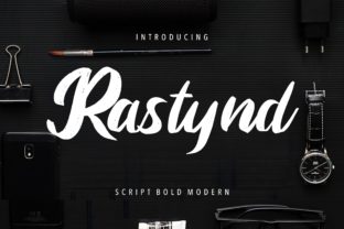 Rastynd: A Bold Script Font for Adventure-Inspired Campaigns