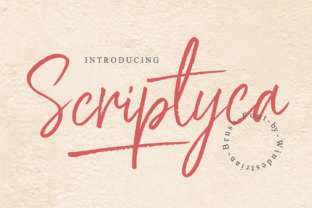 Scriptyca: A Handwritten Font with Real Business Appeal