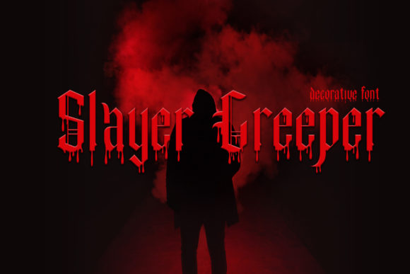 Slayer Creeper Brings Gothic Elegance to Editorial Design