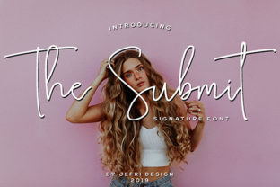 The Submit: A Script Font for Editorial Design That Feels Personal