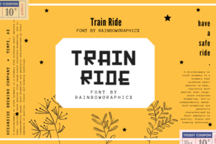 Train Ride Font: A Marketer’s Secret Weapon for Bold Campaign Headlines