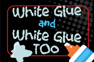 White Glue Duo: A Playful Typeface for Web Designers
