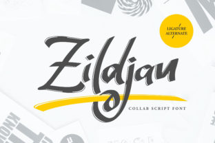 Zildjan: A Playful Script Font for Editorial Design